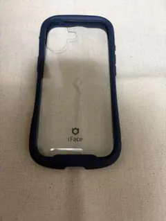 iPhone17 iFace Reflection 強化ガラス ネイビー