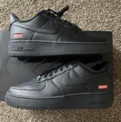 Supreme nike Air Force 1 low black