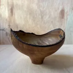 木製花器 盛永省治 盛永 省治／ウォールナット（花器）