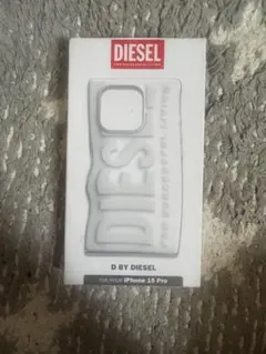DIESEL iPhone 15 Pro ソフトケース 白