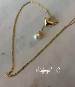 国産あこや真珠♡本もパールロングネックレス♡本真珠♡アレルギー対応♡入学式♡入園