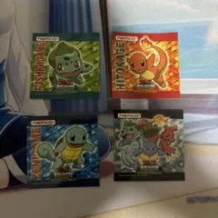 ポケモンカード ミニカード アニメコレクション カードダス 御三家3枚