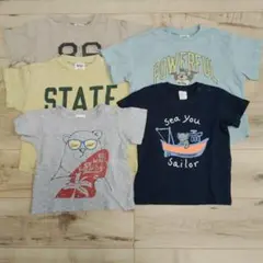 BREEZE　H&M　半袖Ｔシャツ　5枚セット　90cm　まとめ売り