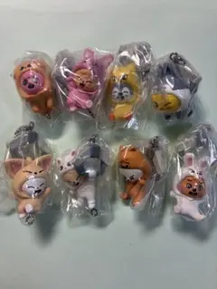 SKZOO つまんでつなげてますこっと2 8種　コンプセット