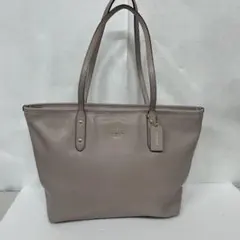 COACH コーチ トートバッグ ピンク レザー ビジネス 通勤 通学