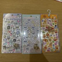 国内正規品　ボンボンドロップシール　はぴだんぶい　ちいかわ　プーさん