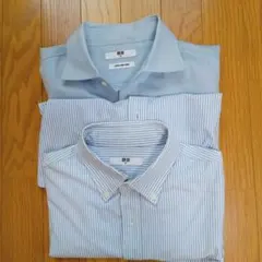UNIQLO Mサイズ 長袖シャツ　二枚まとめて