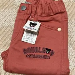 新品　DOUBLE.B ミキハウス パンツ 120cmのサムネイル