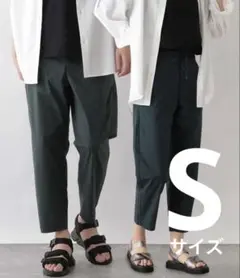 【美品】GLOBAL WORK エアカルイージーパンツ Sサイズ