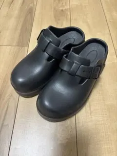 ブラック クロッグサンダル サボ　Lサイズ　厚底