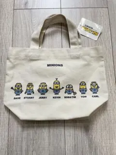 ミニオンズ ミニ トートバッグ アイボリー
