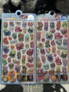 ズートピア2 ぷっくり立体シール 2種類セット 海外ライセンス品