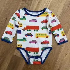 マリメッコ ロンパース 68cm 車柄 長袖 カラフル 北欧