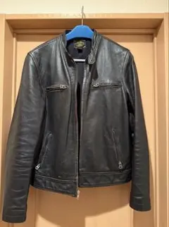 90s シングルライダースジャケット