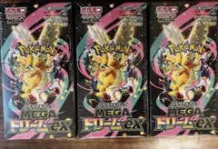 シュリンク付きポケモンカードMEGAハイクラスパックドリームex 3BOX