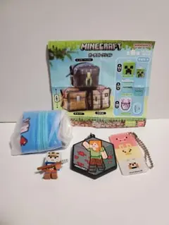 マインクラフトミニフィギュアゲームキャラクター槍武器兵士　ドット