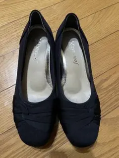 footsuki パンプス ブラック 22.5cm EEEのサムネイル