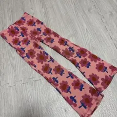 ZARA リブフレアパンツ 110 5Y