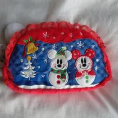 東京ディズニーリゾート 雪だるま ポーチ ミッキー ミニー
