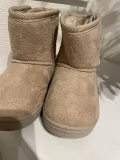 新品　未使用　conoco ムートンブーツ　ベージュ　16cm
