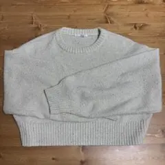 Thevon ベージュ クルーネックニットのサムネイル