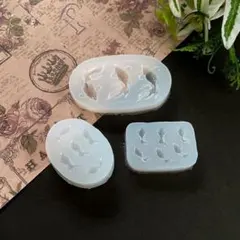 【2280】シリコンモールド 金魚３点セット 800円