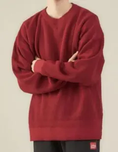 green label relaxing コットンアゼリンクス ガンジー ニット