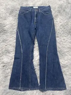 JIEDA ジエダ　ブーツカットデニムパンツ　立体裁断　フレアy2k 90sのサムネイル
