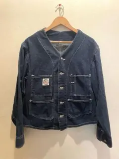 90s ORIGINAL デニム エンジニアジャケット L 濃紺