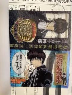 銀魂 『土方』警察手帳型カードしおり 『キャラクターカードしおり