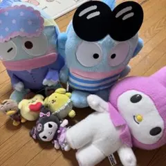 4点セット ナポリの男たち×はぴだんぶい ぬいぐるみキーホルダー