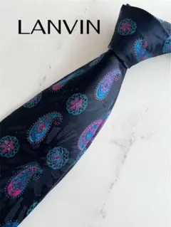 T*o様 LANVIN ペイズリー柄 ネクタイ　メンズ　オシャレ　ブランド　高級