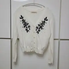 ☆Apuweiser-riche 花柄刺繍 カーディガン☆