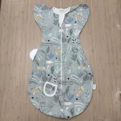 ベビースワドル　植物動物柄