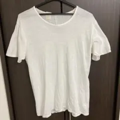 エヌハリウッド　ホワイト クルーネック Tシャツのサムネイル