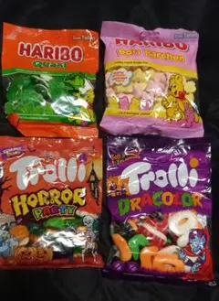 HARIBO & Trolli セット　グミ　日本未発売あり　ハリボーのサムネイル