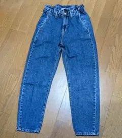 ZARA ペーパーバッグデニム EUR32 美品のサムネイル
