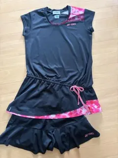 YONEX ウェア　セットアップブラック ピンク