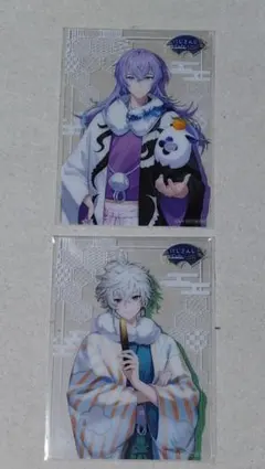 にじさんじ Dytica スイパラ 特典 クリアカード 星導ショウ 叢雲カゲツ