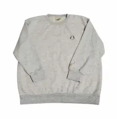 値下げ【新品】スヌーピー　ボア　トレーナー　裏起毛　L　ライトグレー