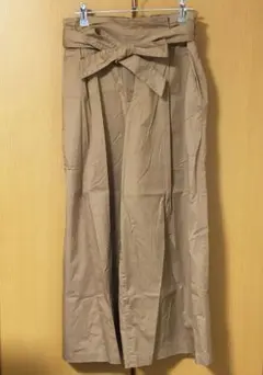 IENA リボンパンツ 後ろポケットあり