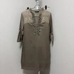 ketty ひざ丈ワンピース ブラウン