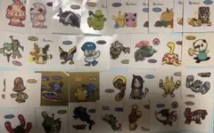 ポケモンパン　ポケットモンスター　シール　ステッカー　まとめ売り　限定　非売品