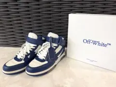 極美品✨Off-Whiteハイカットスニーカー／オフホワイト◻️42◻️定価12万円のサムネイル
