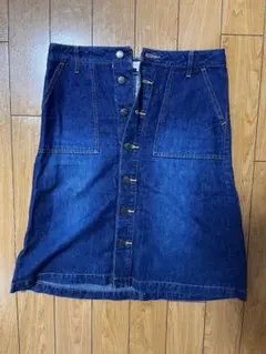 KUMIKYOKU デニムスカート サイズ3 濃い青