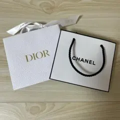 DIOR CHANEL ショップ袋セット