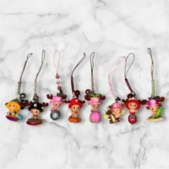 ご当地チョッパー　ストラップ　8点セット　ワンピース　ご当地ストラップ