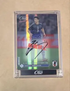 谷口彰悟 キリンチャレンジカップ2025 ブラジル代表 直筆サイン トレカ 1枚