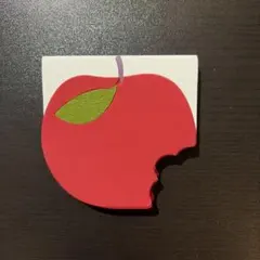 りんご型 メモ帳