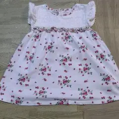 センス・オブ・ワンダー120cmいちご柄トップス